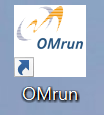 OMrun icon on desktop