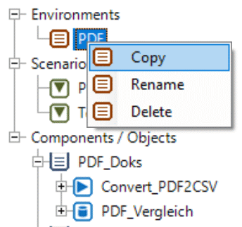 OMrun environment tree dropdown 2